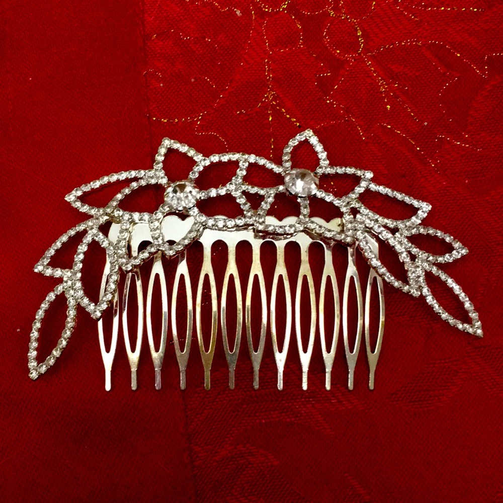 Rhinestone Hair Comb